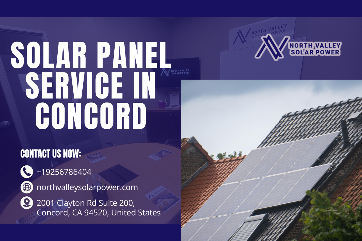 North Valley Solar Power Details Solar Panel Service in Concord